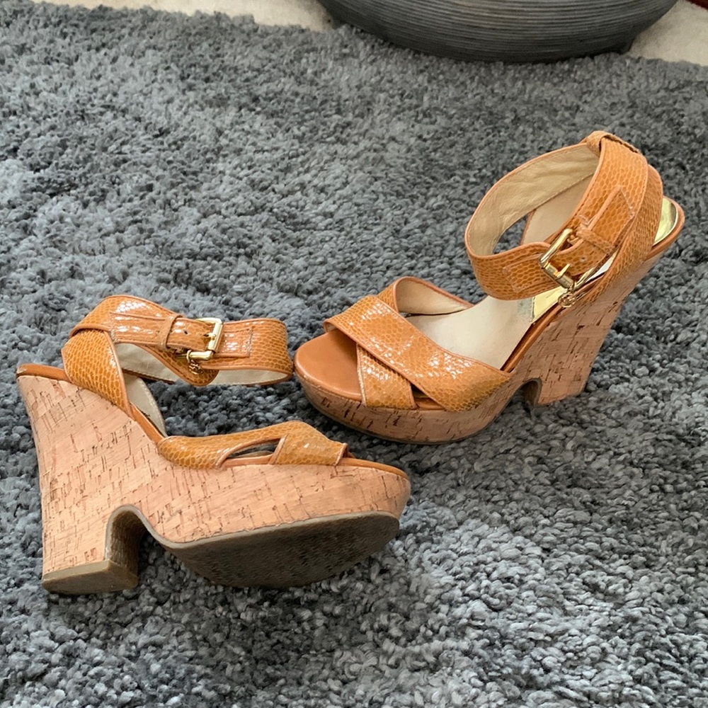 Michael kors platform sandals